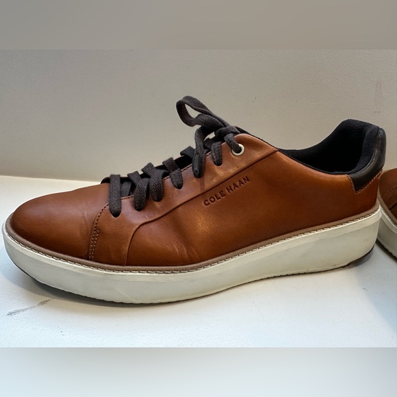 Cole Haan GrandPro Topspin Sneaker in British Tan, 11.5 M - Picture 1 of 8